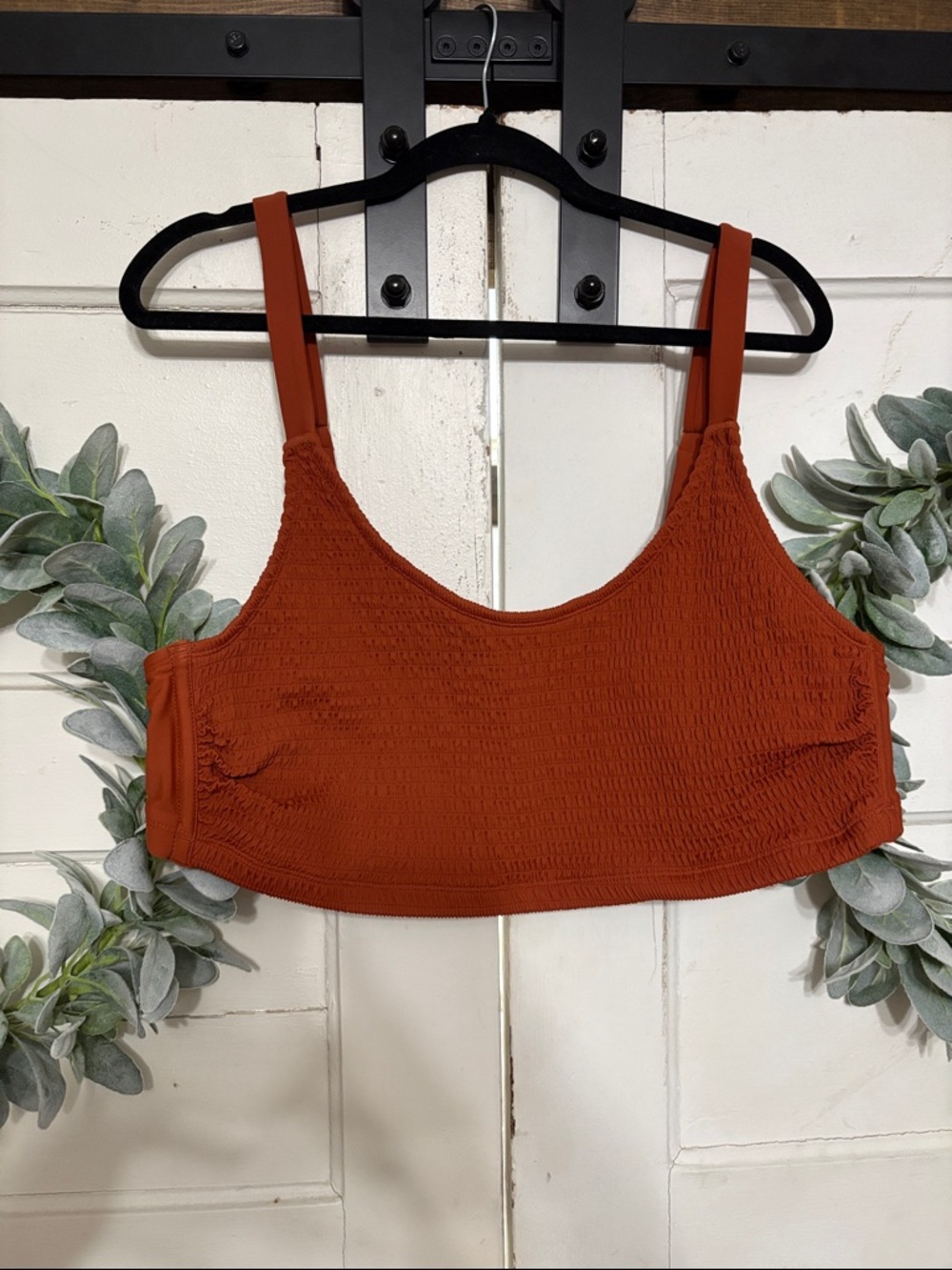 Smocked Swim Top
